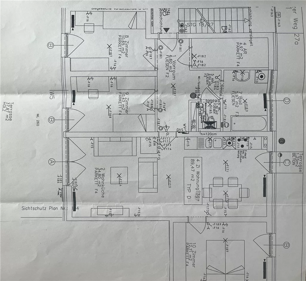 Grundriss Schwarzer Weg 27a