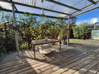 Überdachte Terrasse