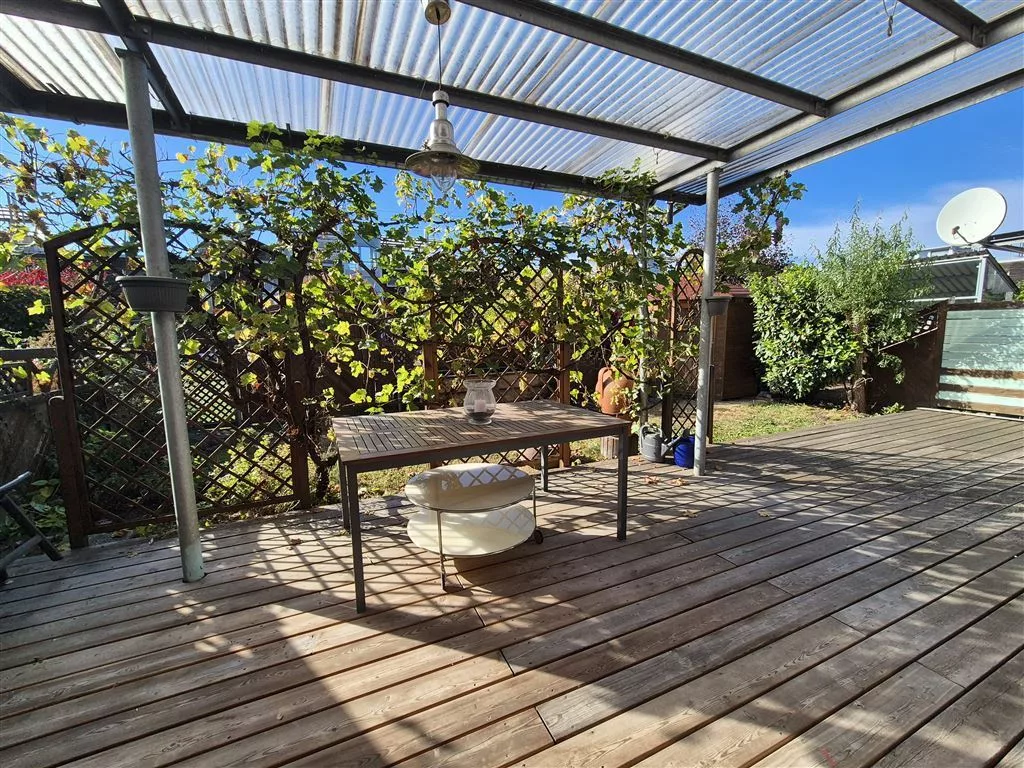 Überdachte Terrasse